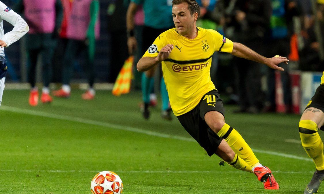 Mario Götze, relegado en el Borussia Dortmund, tendría su futuro en Italia