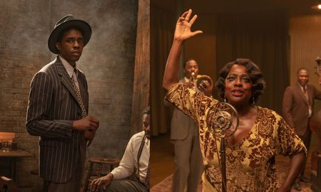Viola Davis y Chadwick Boseman protagonizan la película Ma Raineys Black Bottom Viola Davis y Chadwick Boseman protagonizan la película Ma Raineys Black Bottom
