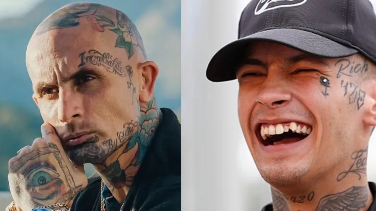 Emanuel Noir de Ke Personajes tuvo un fuerte cruce con L-Gante en pleno show