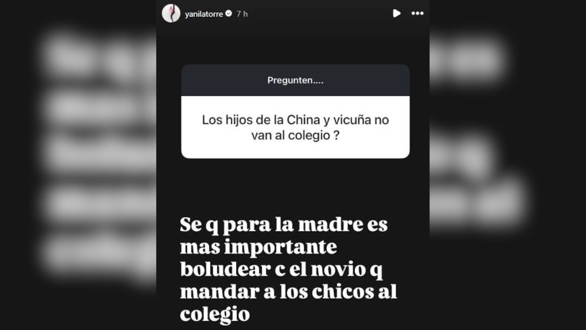 El conflicto entre Yanina Latorre y la China Suárez suma un nuevo capítulo mediático. El conflicto entre Yanina Latorre y la China Suárez suma un nuevo capítulo mediático.