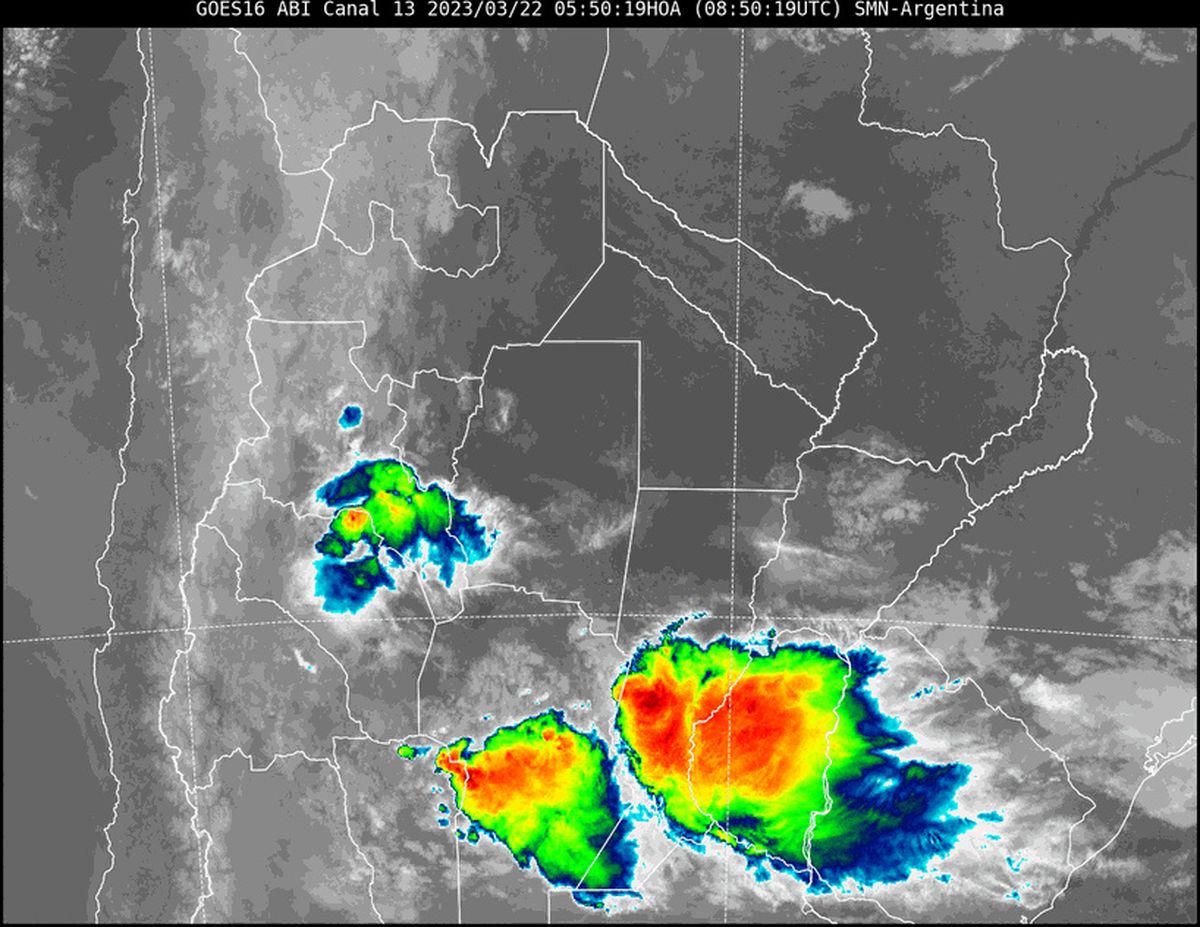 Imagen satelital.