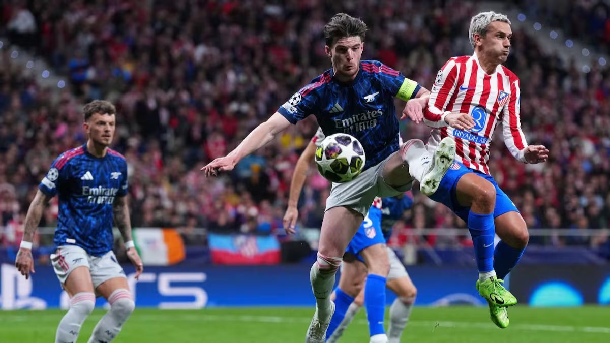 Arsenal y Atlético Madrid buscan un lugar en la final de la Champions League.