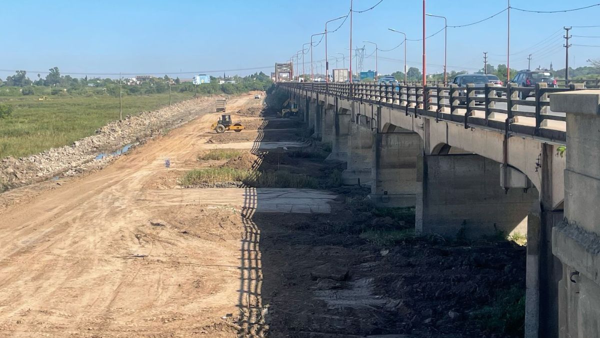 Avanzan las obras del nuevo Puente Carretero.
