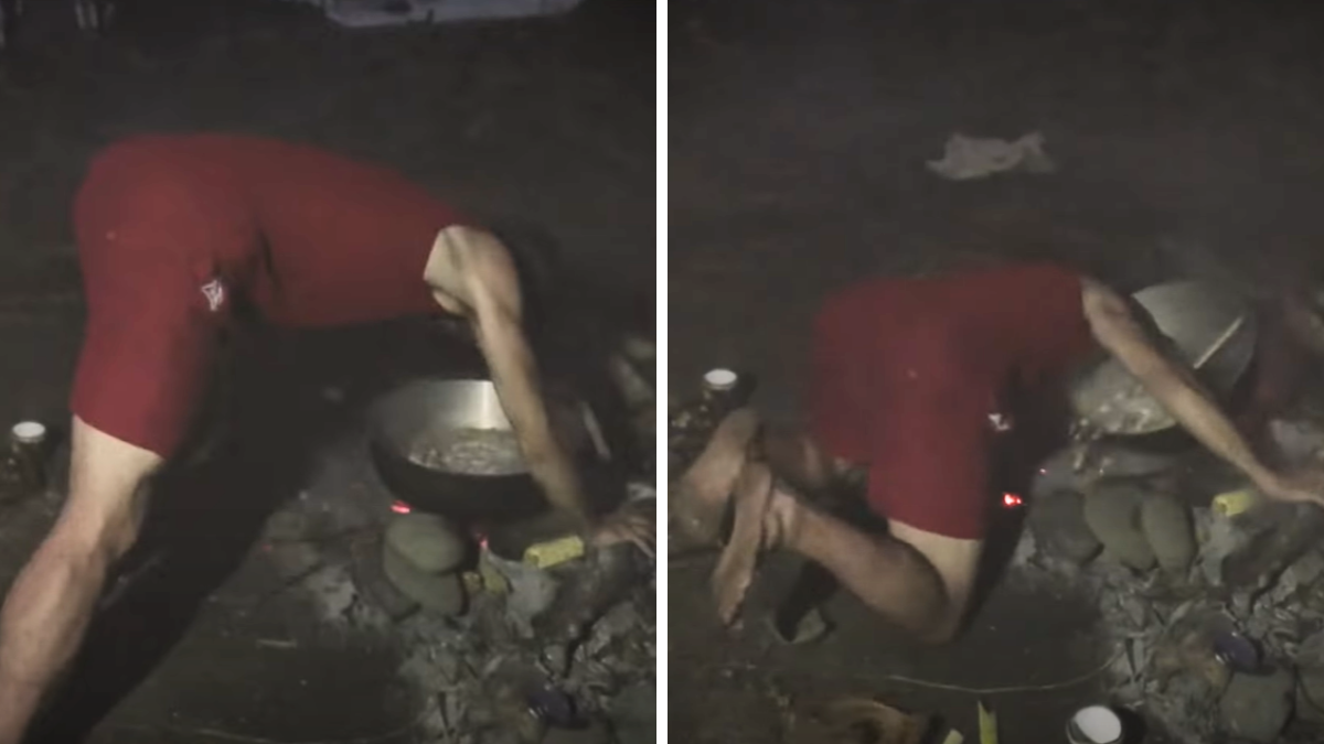 Marín "Colli" Collante, participante de Survivor Expedición Robinson, tuvo un accidente mientras cocinaba. Marín "Colli" Collante, participante de Survivor Expedición Robinson, tuvo un accidente mientras cocinaba.