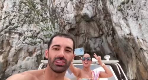Adamari López y Toni Costa viajaron en familia.
