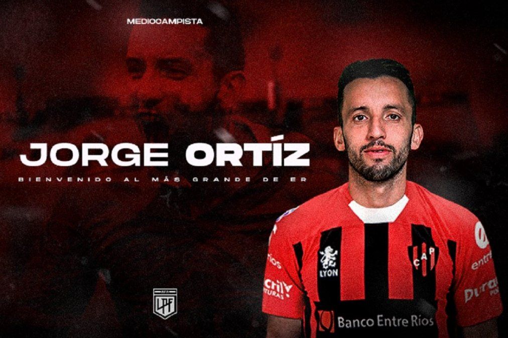 Jorge Marciano Ortíz se convirtió en nuevo jugador de Patronato a sus 36 años. Llegó como libre desde Tigre.