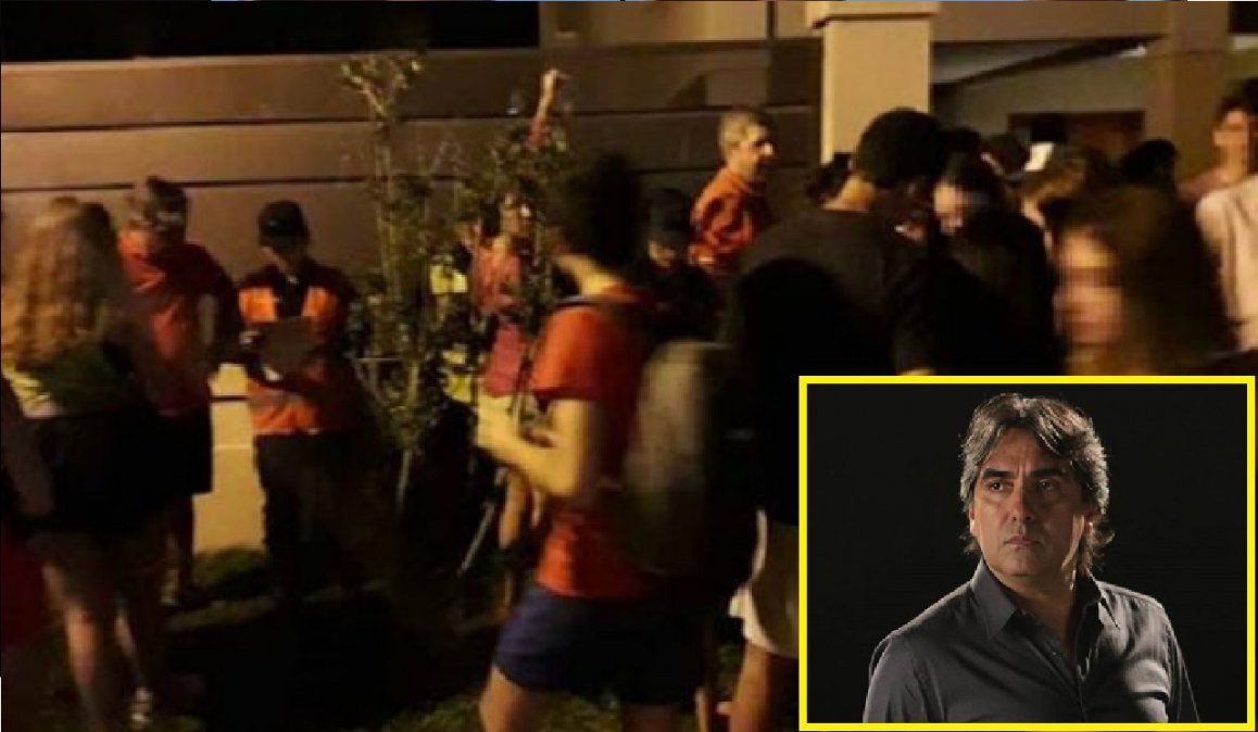 Denunciaron a Kike Teruel por realizar fiesta clandestina: terminó en batalla campal y su hijo golpeó brutalmente a un joven