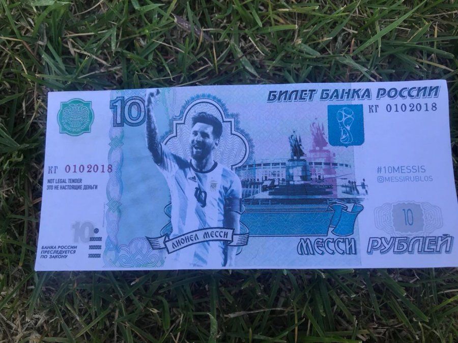 Lionel Messi, del “falso 9” al billete trucho que está en Rusia