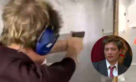 se conocio un impactante video de santiago caputo disparando un arma como un profesional y dejo a todos en shock se conocio un impactante video de santiago caputo disparando un arma como un profesional y dejo a todos en shock