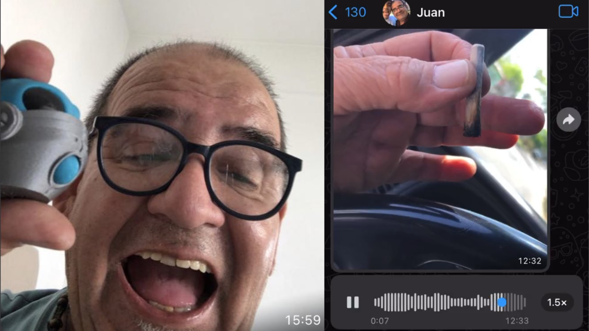 ¡Drogaste a papá!: fumó un cigarrillo de su hija y le envió un audio imperdible