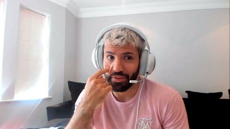 Kun Agüero, uno de los streamers de Twitch.