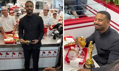 Michael B. Jordan celebró su consagración como Mejor Actor con una hamburguesa en Los Ángeles. Michael B. Jordan celebró su consagración como Mejor Actor con una hamburguesa en Los Ángeles.