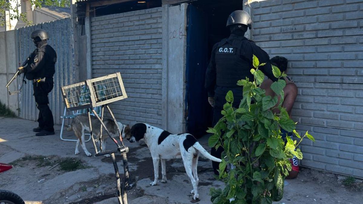 El martes hubo múltiples allanamientos en la ciudad de Rafaela.