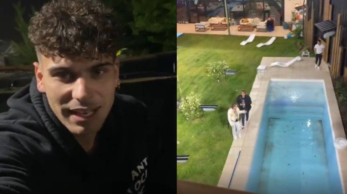 El influencer Wandii se metió en la casa de Gran Hermano.
