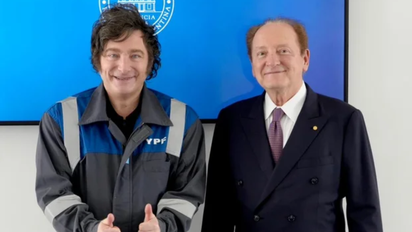 Javier Milei recibió al Nobel de Economía Robert C. Merton en Olivos