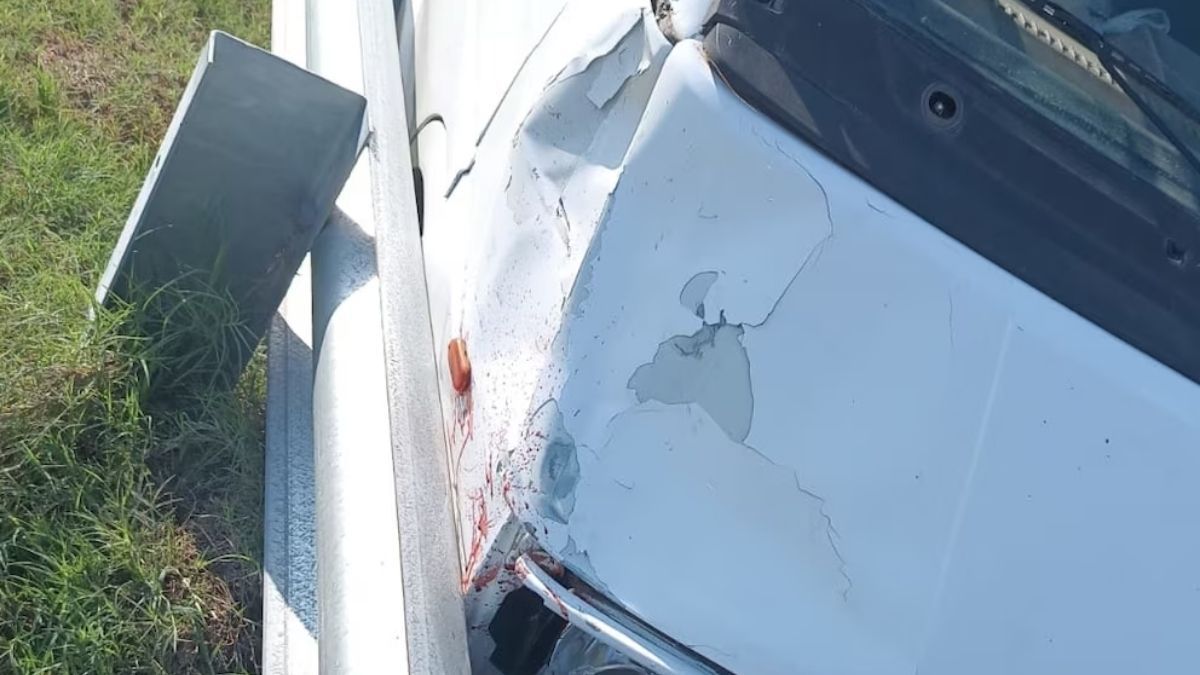 La camioneta trafic que embistió a los ciclistas La camioneta trafic que embistió a los ciclistas