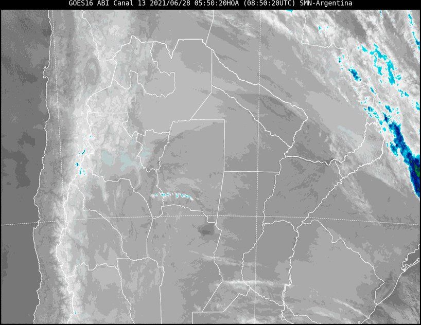 El tiempo extendido en Santa Fe.