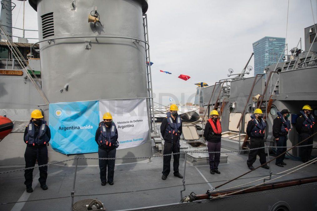 Llegan a Alto Verde buques sanitarios de la Armada.&nbsp;