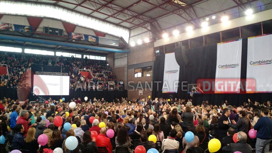 Mauricio Macri estuvo en Santa Fe