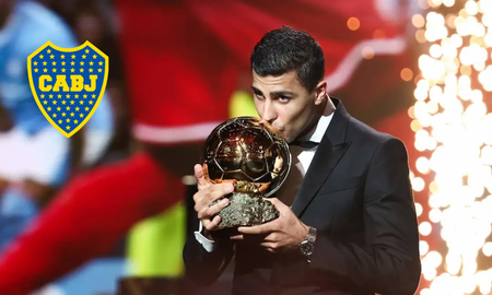 El día que Rodri, ganador del Balón de Oro, visitó La Bombonera para jugar contra Boca. El día que Rodri, ganador del Balón de Oro, visitó La Bombonera para jugar contra Boca.