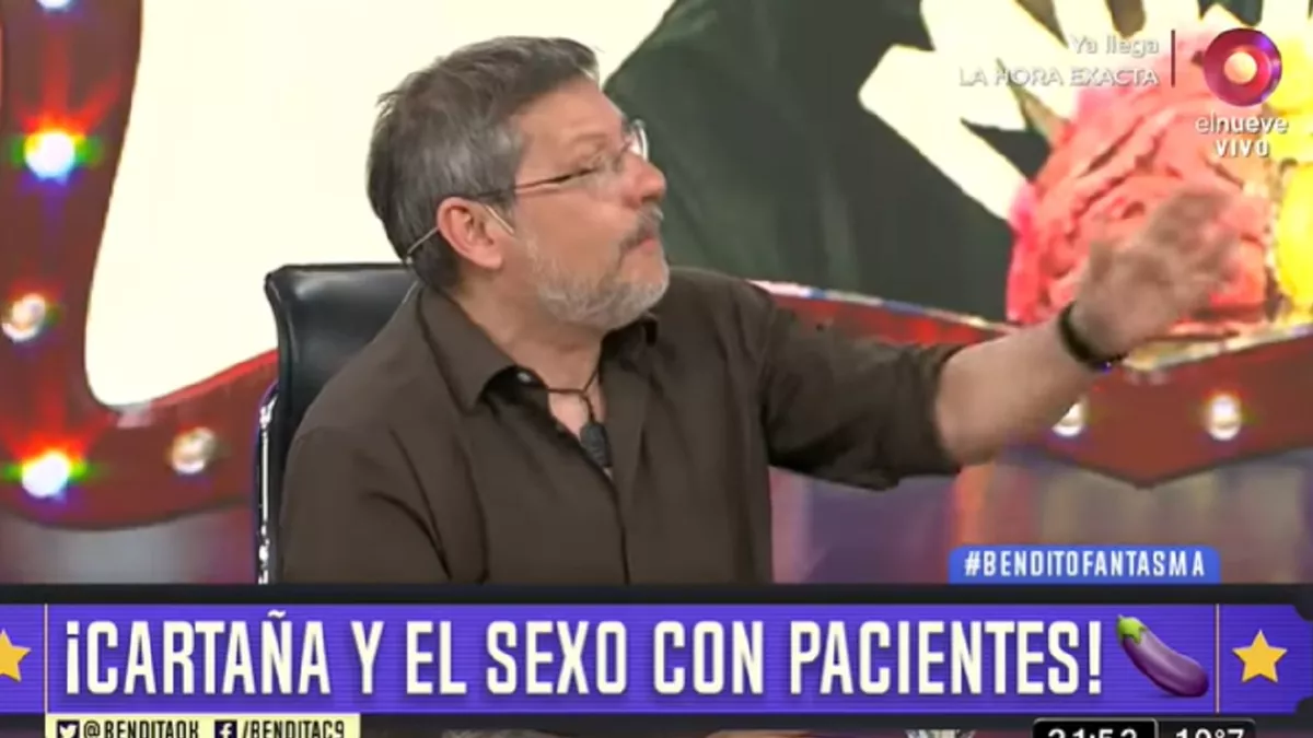 Gabriel Carta&ntilde;&aacute; aclar&oacute; sus pol&eacute;micos dichos sobre la posibilidad de tener sexo con sus pacientes.