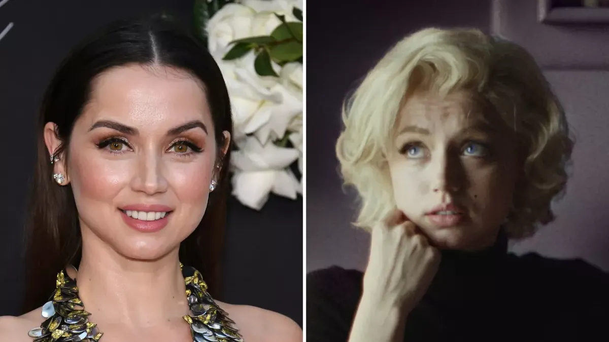 Ana de Armas es Marilyn Monroe en 'Blonde' Crédito: Getty Images / Plan B Entertainment/Netflix