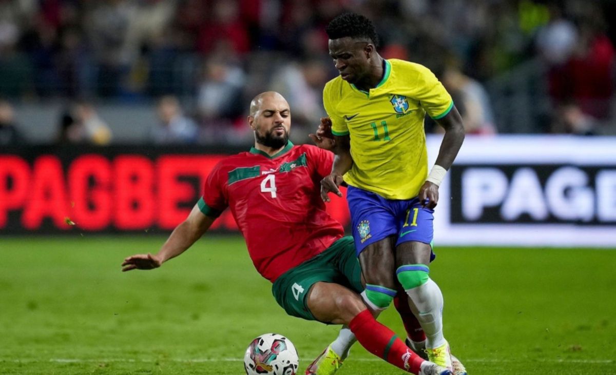 Marruecos venció a Brasil en un amistoso y le propinó otro duro golpe luego de la prematura eliminación en el Mundial Qatar 2022.