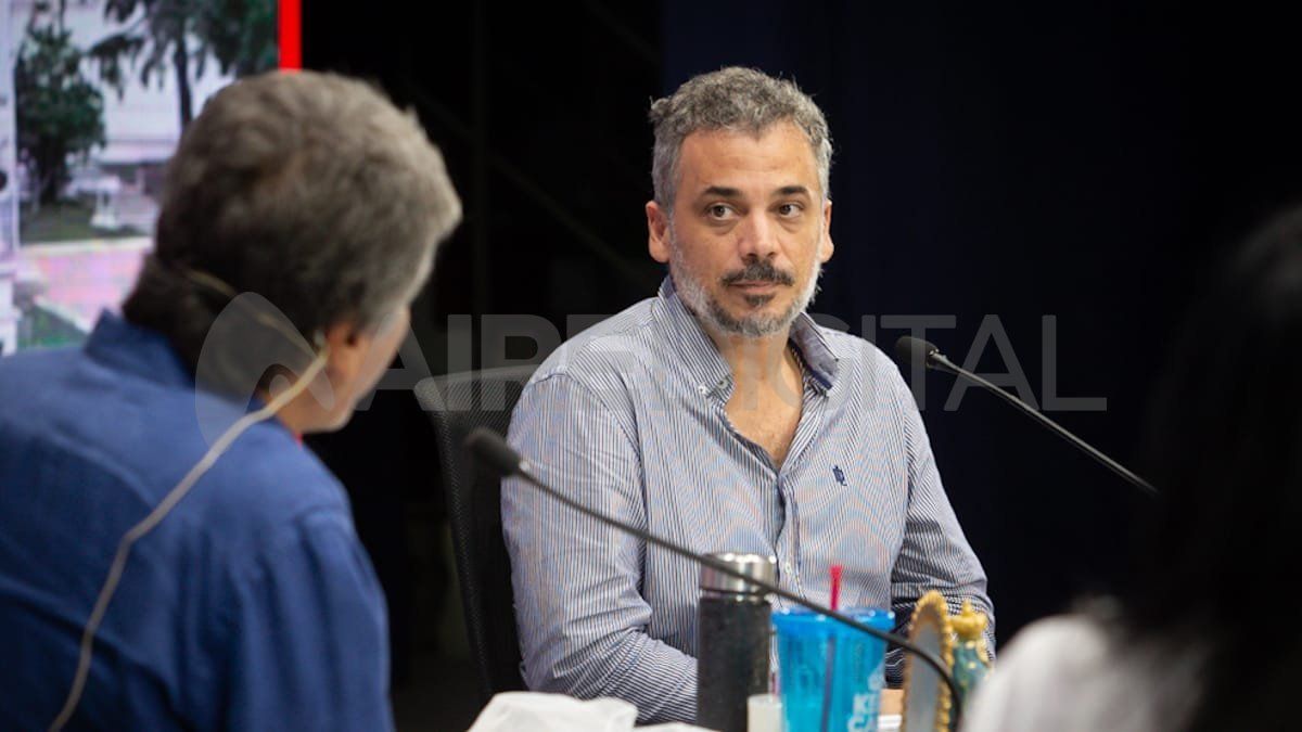 Mariano Granato estuvo en los estudios de AIRE este jueves.