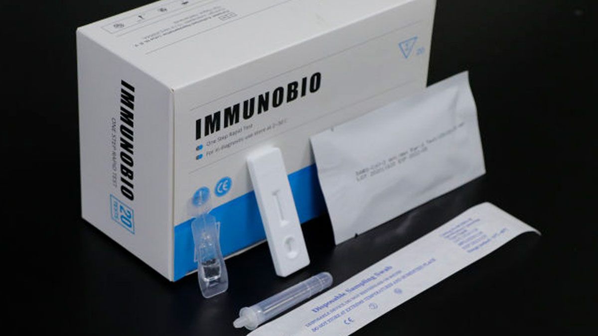 Test Rápido de antígeno SARS-CoV-2 del laboratorio Hangzhou Immuno Biotech CO Ltd.&nbsp;