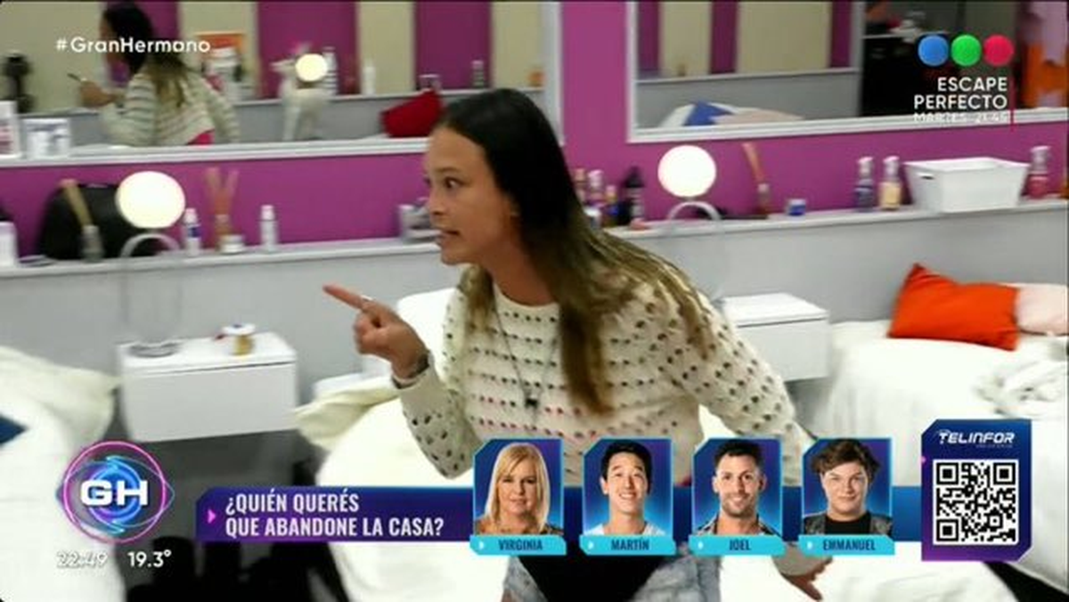 Agostina estalló contra Furia en Gran Hermano. Agostina estalló contra Furia en Gran Hermano.