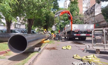 Aguas Santafesinas encara una obra central en la cloaca máxima. Aguas Santafesinas encara una obra central en la cloaca máxima.