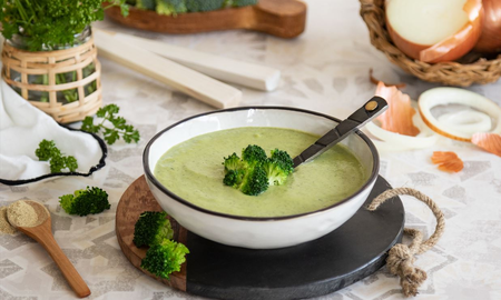 Sopa crema de brócoli Sopa crema de brócoli