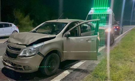 Un importante accidente de tránsito se registró este jueves por la tarde en la Circunvalación de la ciudad de Santa Fe Un importante accidente de tránsito se registró este jueves por la tarde en la Circunvalación de la ciudad de Santa Fe