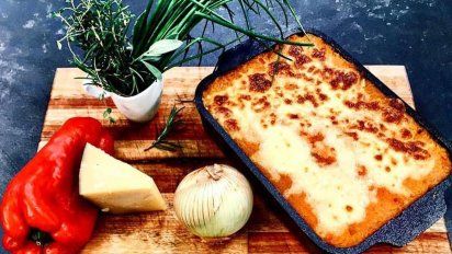 Cómo hacer pastel de pollo y calabaza