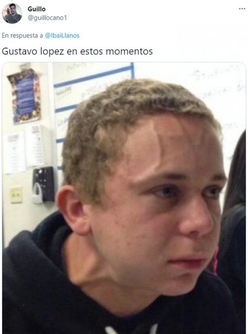 Las redes se acordaron de Gustavo López.