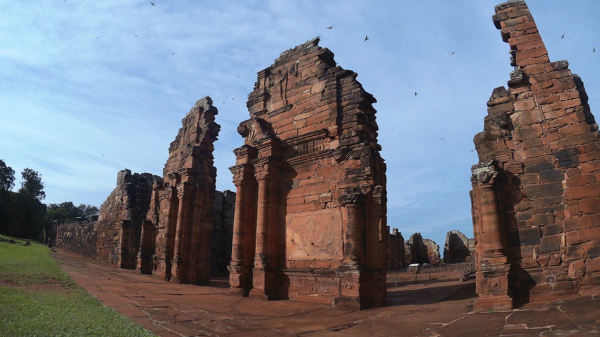 Las ruinas jesuíticas de San Ignacio