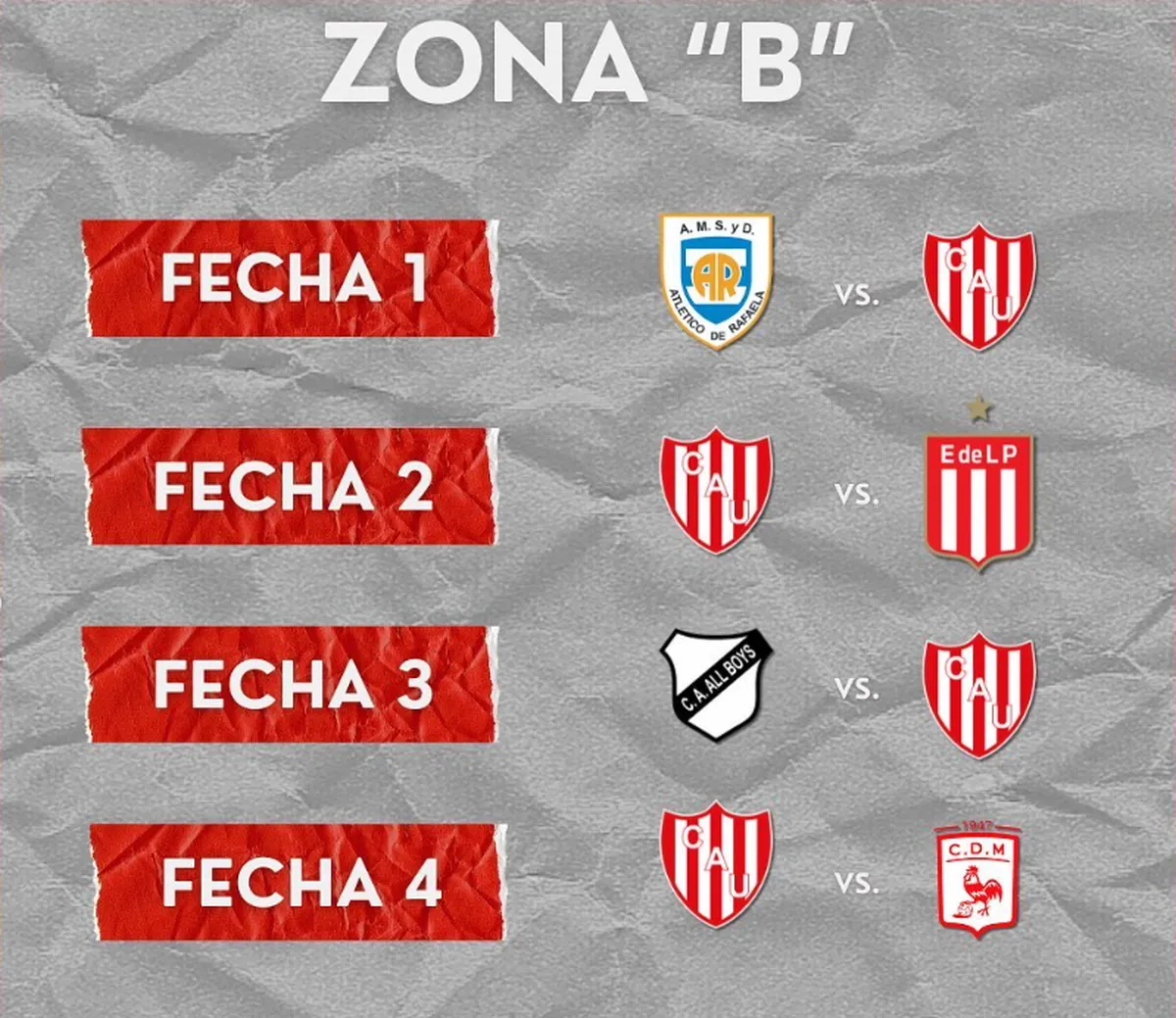 Uni&oacute;n integrar&aacute; la Zona B del torneo femenino de la Primera B.