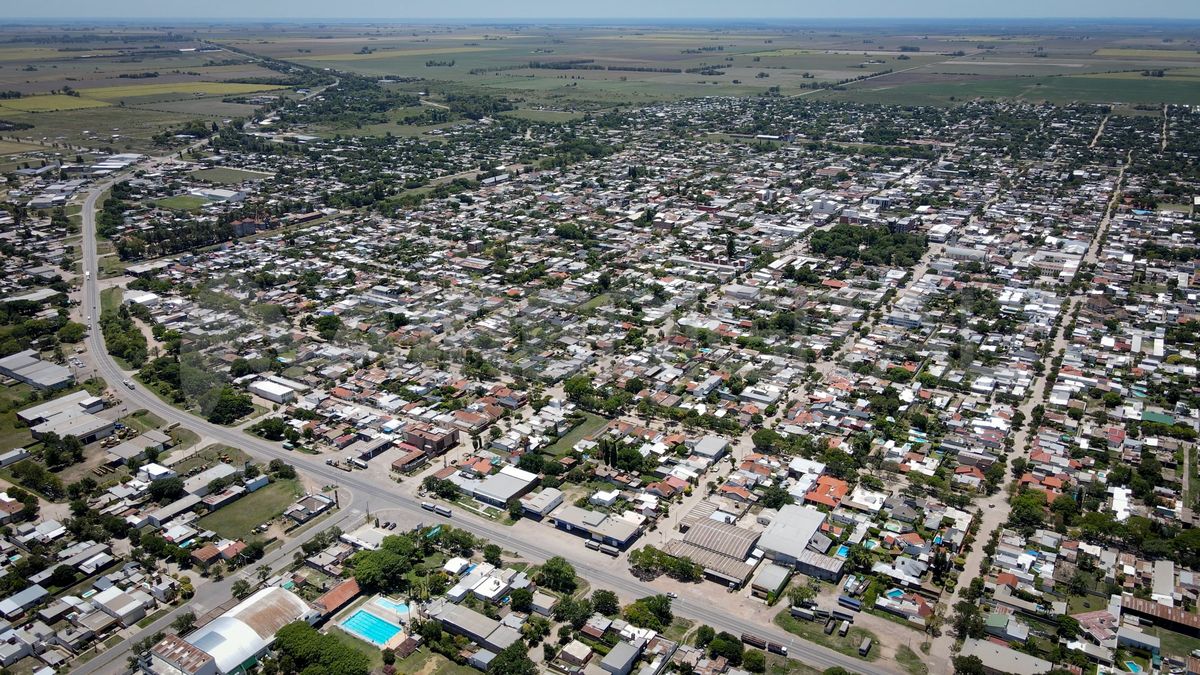 Vista aérea de San Justo.