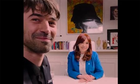 Cristina Kirchner conversó con el youtuber Pedro Rosemblat. Cristina Kirchner conversó con el youtuber Pedro Rosemblat.