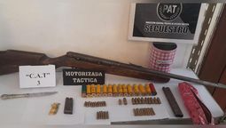 altText(Barrio Barranquitas: dos menores de edad fueron detenidas por robo y se secuestró una carabina)}