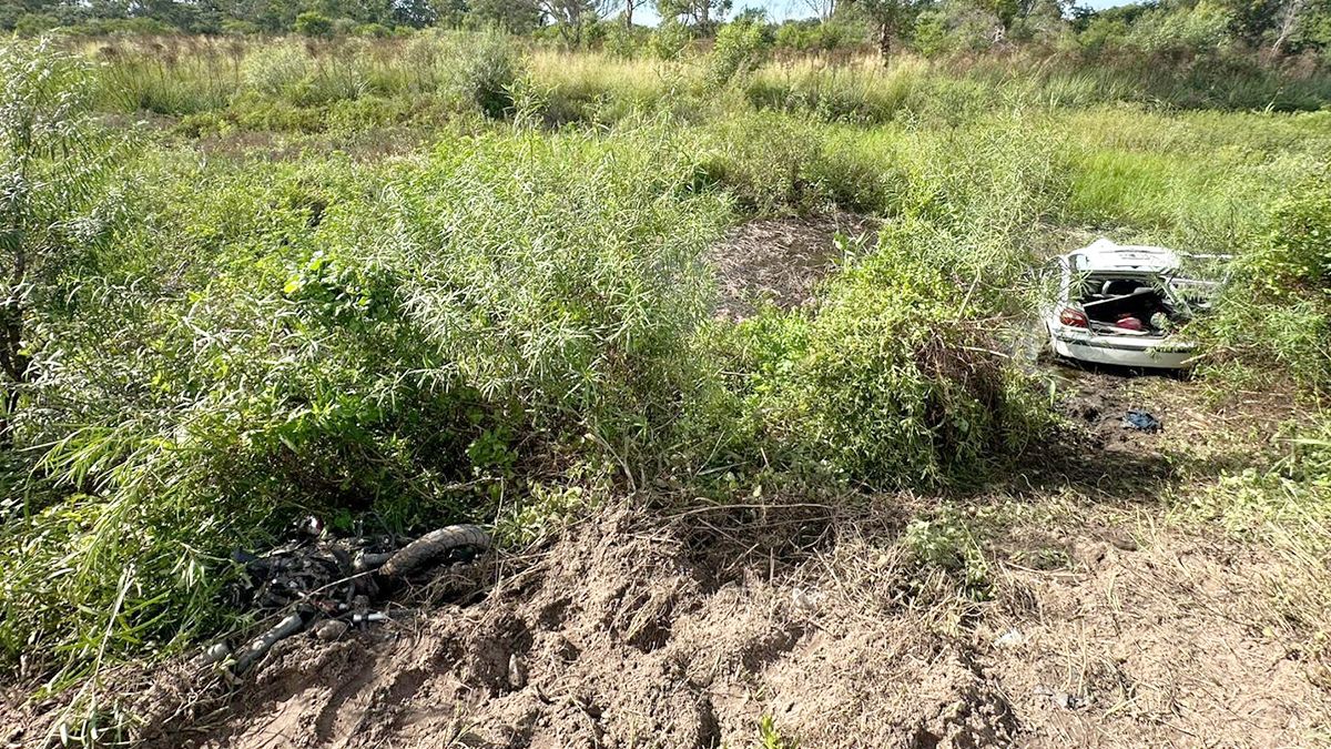 Postal de como quedaron los vehículos que protagonizaron el accidente fatal en ruta 1. Postal de como quedaron los vehículos que protagonizaron el accidente fatal en ruta 1.