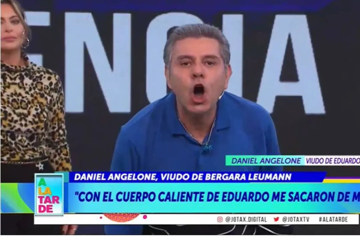 El viudo de Eduardo Bergara Leumann estalló por la fortuna saqueda.