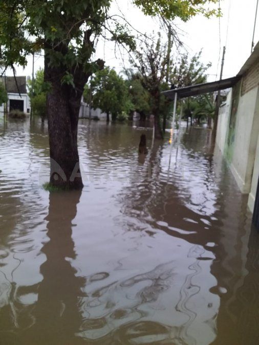 Imágenes de la zona de 9 de julio y Alberti, en la ciudad de Santa Fe.