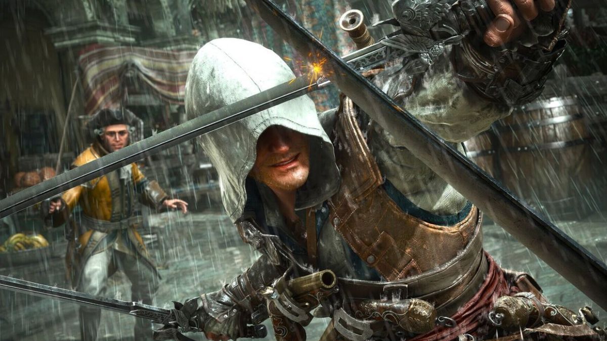 El nuevo modelo de Edward Kenway aprovecha la potencia de los motores actuales para transmitir emociones a través de animaciones faciales que eran imposibles en la generación de 2013.