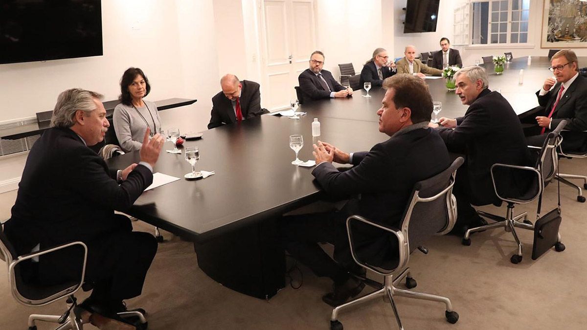 El presidente se reuni&oacute; en Olivos con&nbsp;el gobernador de Santa Fe