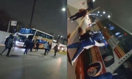Crisis en Quilmes: los hinchas atacaron el micro de los jugadores y los amenazaron Crisis en Quilmes: los hinchas atacaron el micro de los jugadores y los amenazaron