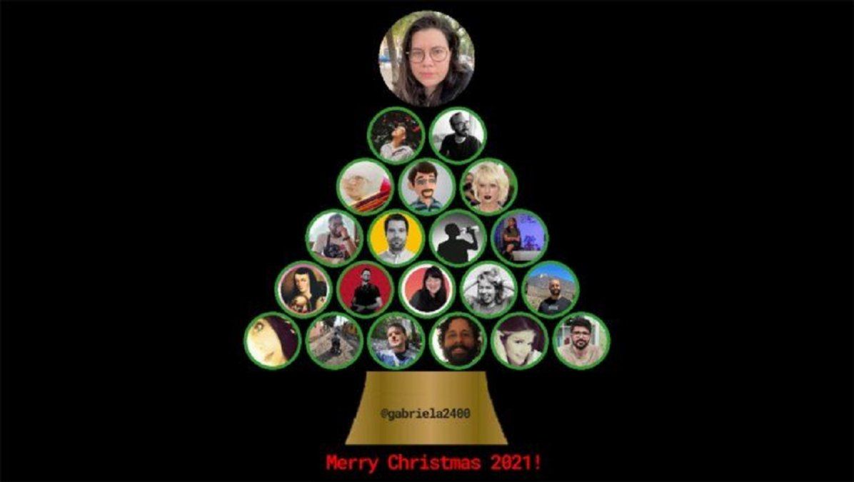Cómo crear tu árbol de Navidad de seguidores en Twitter.