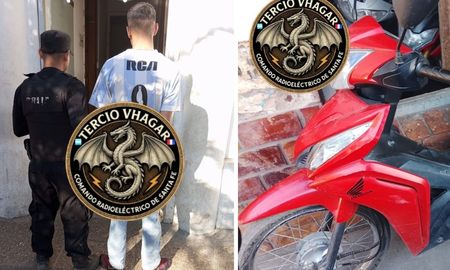 Detenido en Santa Fe con una moto robada Detenido en Santa Fe con una moto robada