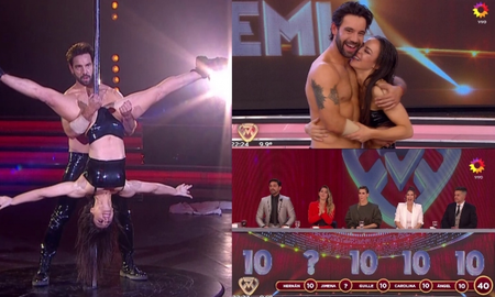 Cachete Sierra tuvo una performance brillante junto a su novia y bailarina. Llegamos al límite de nuestro físico, reconoció. Cachete Sierra tuvo una performance brillante junto a su novia y bailarina. Llegamos al límite de nuestro físico, reconoció.