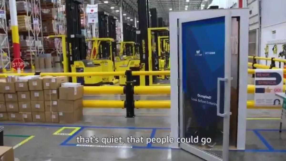 Amazon busca soluciones innovadoras para brindar un espacio laboral más relajado a sus empleados.&nbsp;
